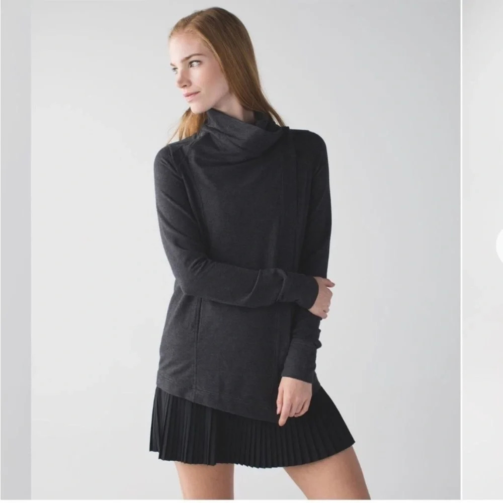 Lululemon Coast Wrap Jacket Button Long Sleeve Ca… - image 2